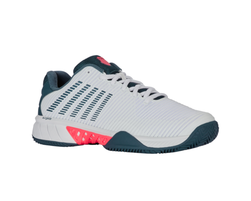 K-Swiss Hypercourt Express 2 Clay (White/Stargazer/Neon Blaze)
