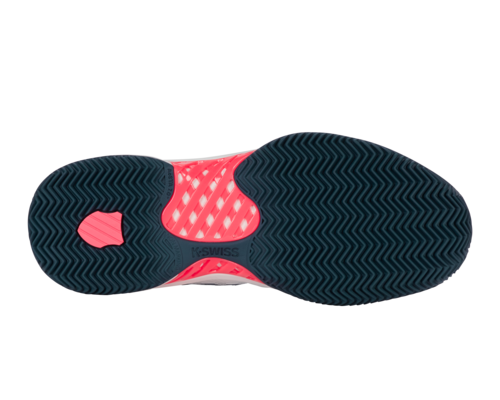 K-Swiss Hypercourt Express 2 Clay (White/Stargazer/Neon Blaze)