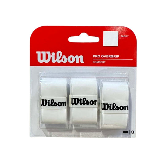 Wilson Pro Overgrip (Hvid, 3-pak)