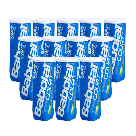 12 rør Babolat Court Padelbolde