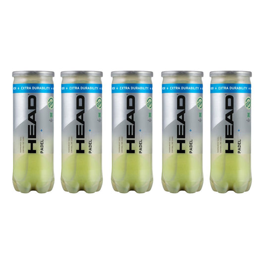 5 rør Head Padel Pro+ Padelbolde