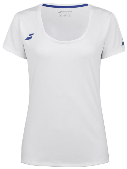 Babolat Play Cap Sleeve Top (Dame, Hvid)