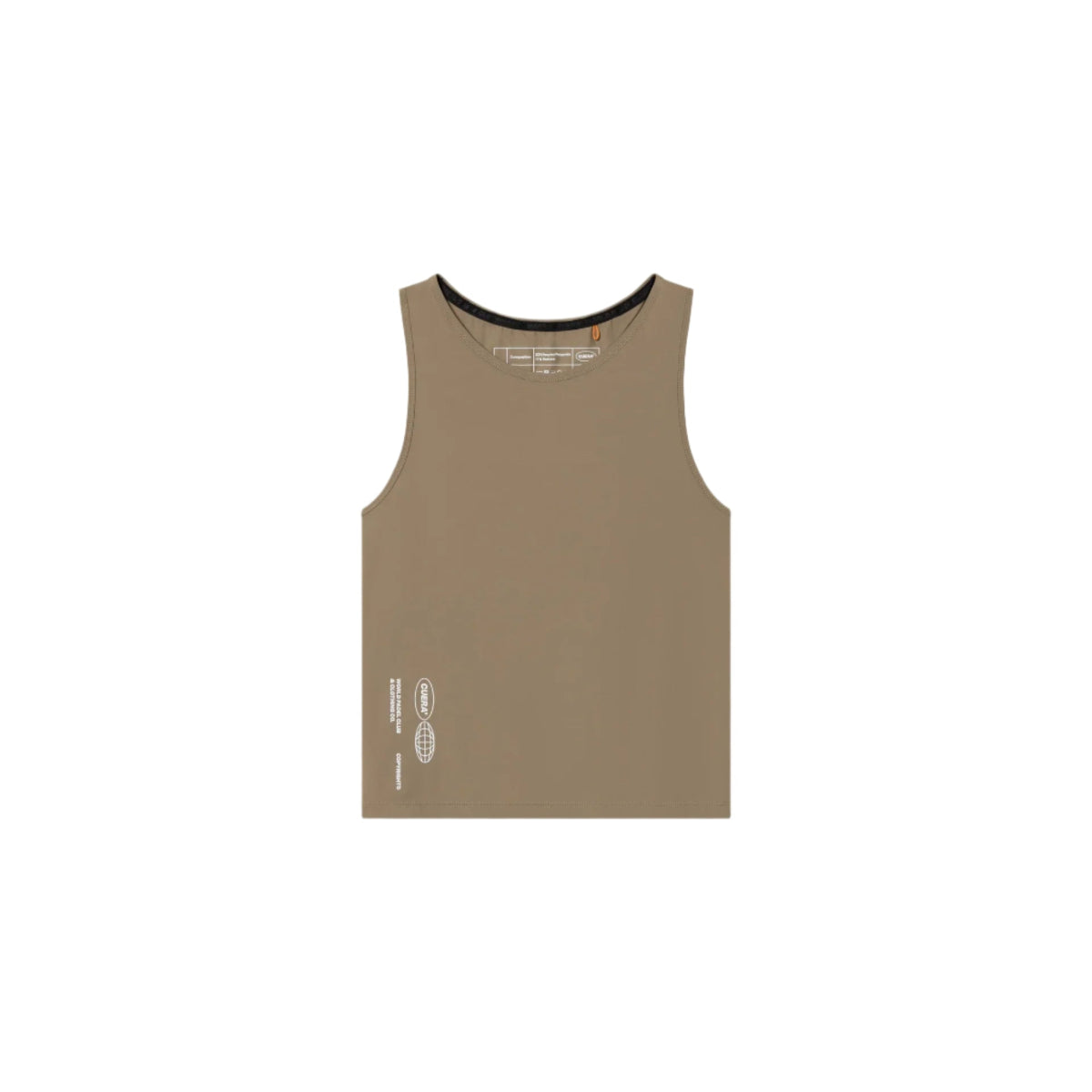 Cuera Oncourt Cropped Tank Top (Walnut)
