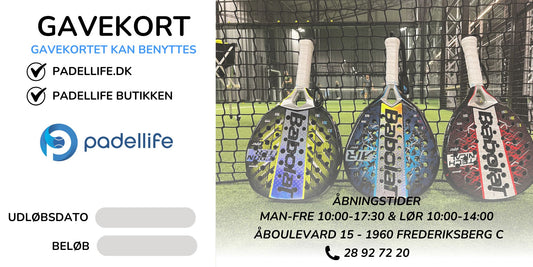 Gavekort til Padellife