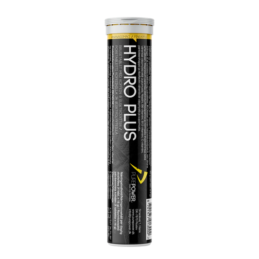 PurePower Hydrotabs Elektrolytter Ananassmag (1 rør med 20 tabletter)