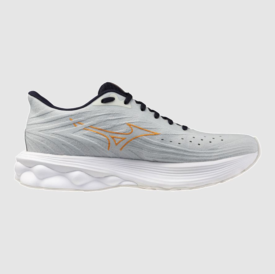 Mizuno Wave Skyrise 6 (M) (Mercury/Tangelo/Nimbus Cloud)