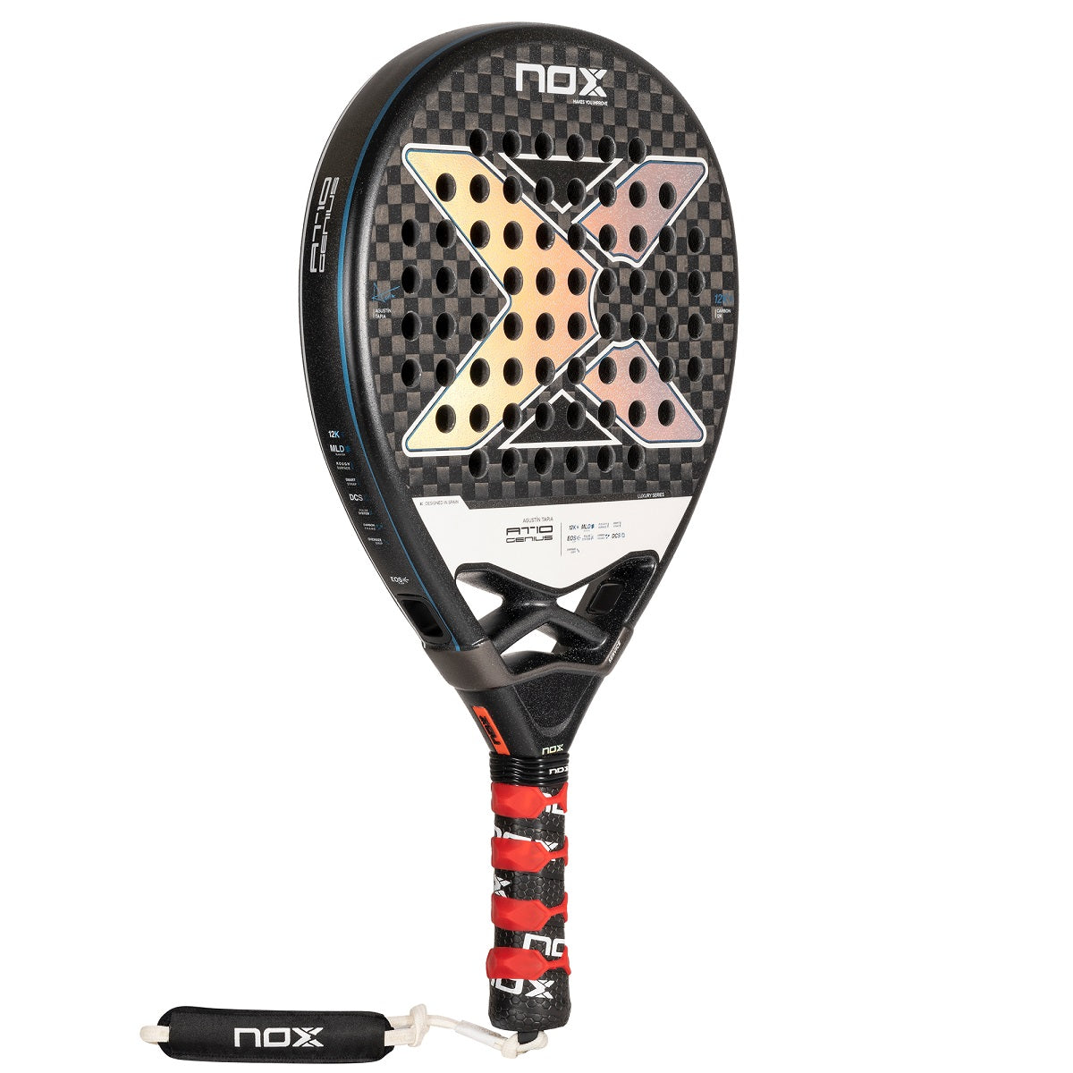 Nox AT10 Genius 12K Luxury By Agustin Tapia 2024 Padelbat
