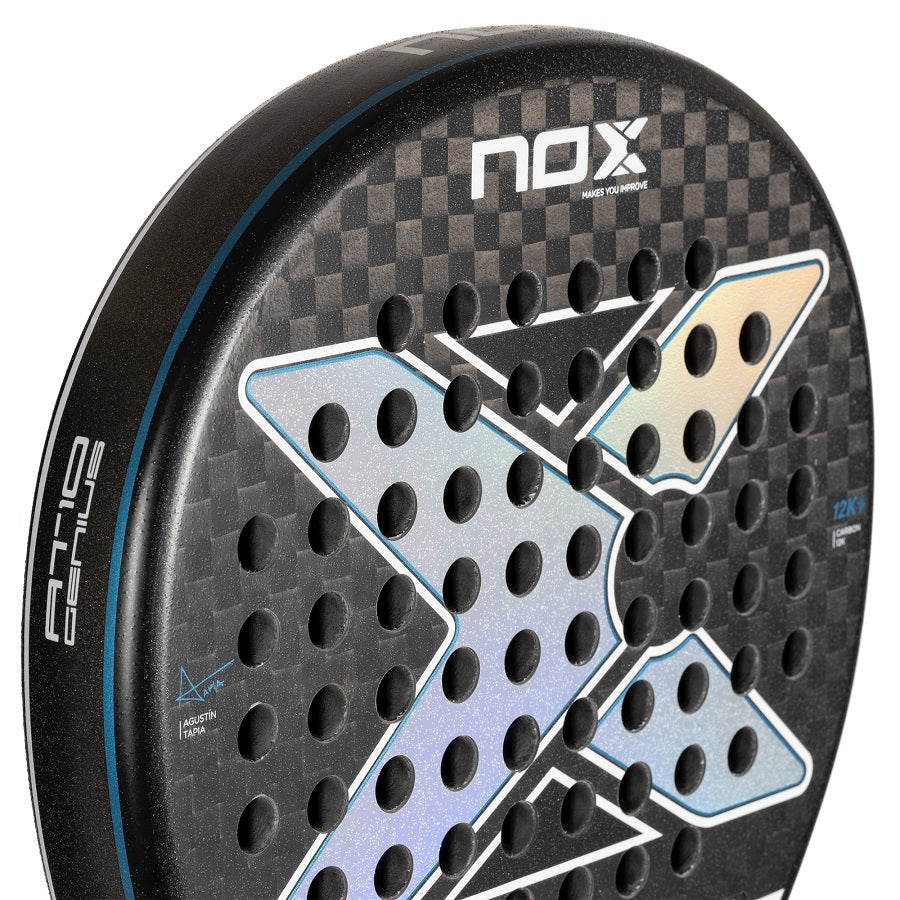 Nox AT10 Genius 12K Luxury By Agustin Tapia 2024 Padelbat