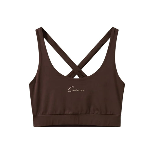 Cuera Oncourt Soft Bra Top (Dark Brown)