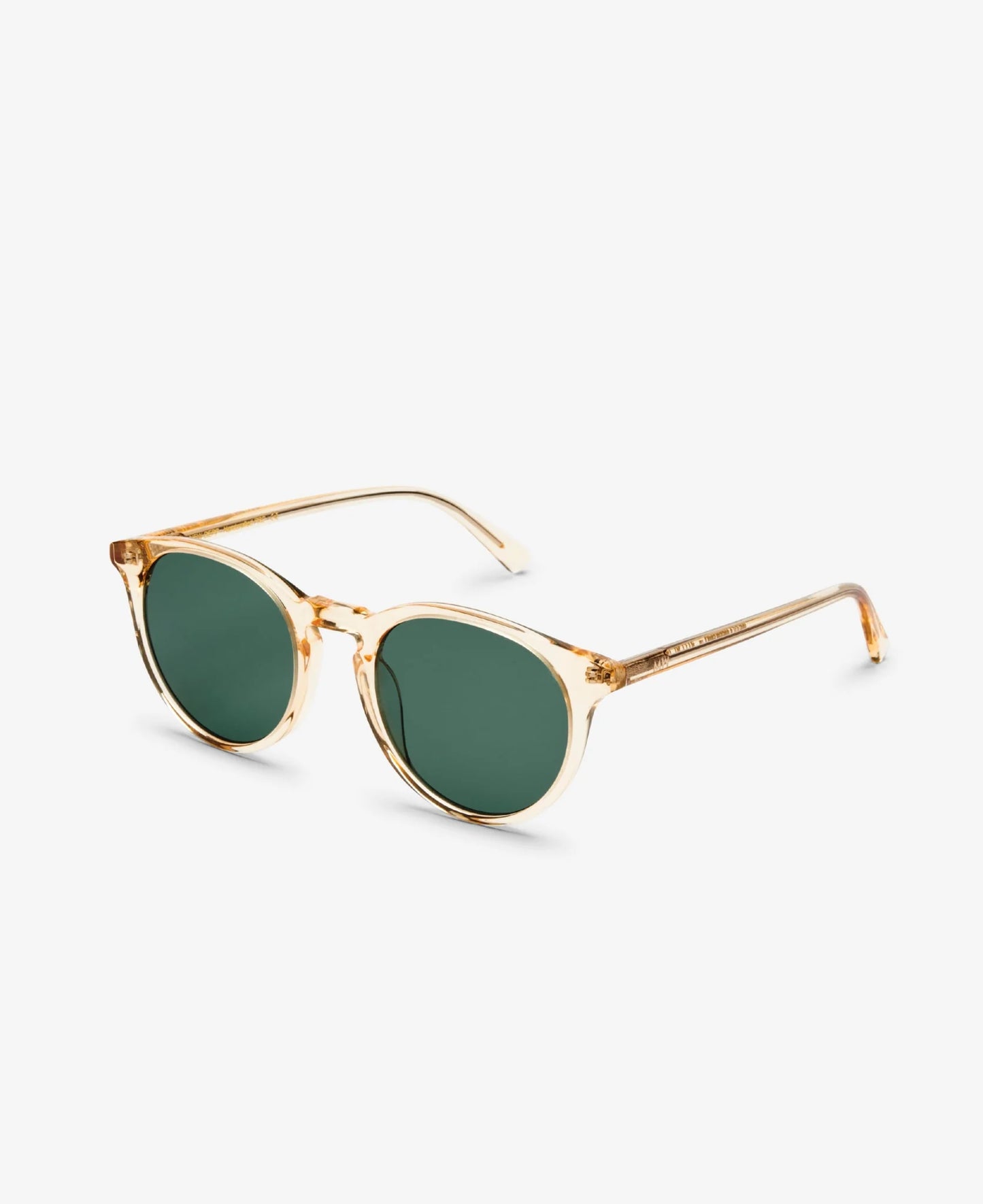 MessyWeekend New Depp Solbriller (Champagne Green)