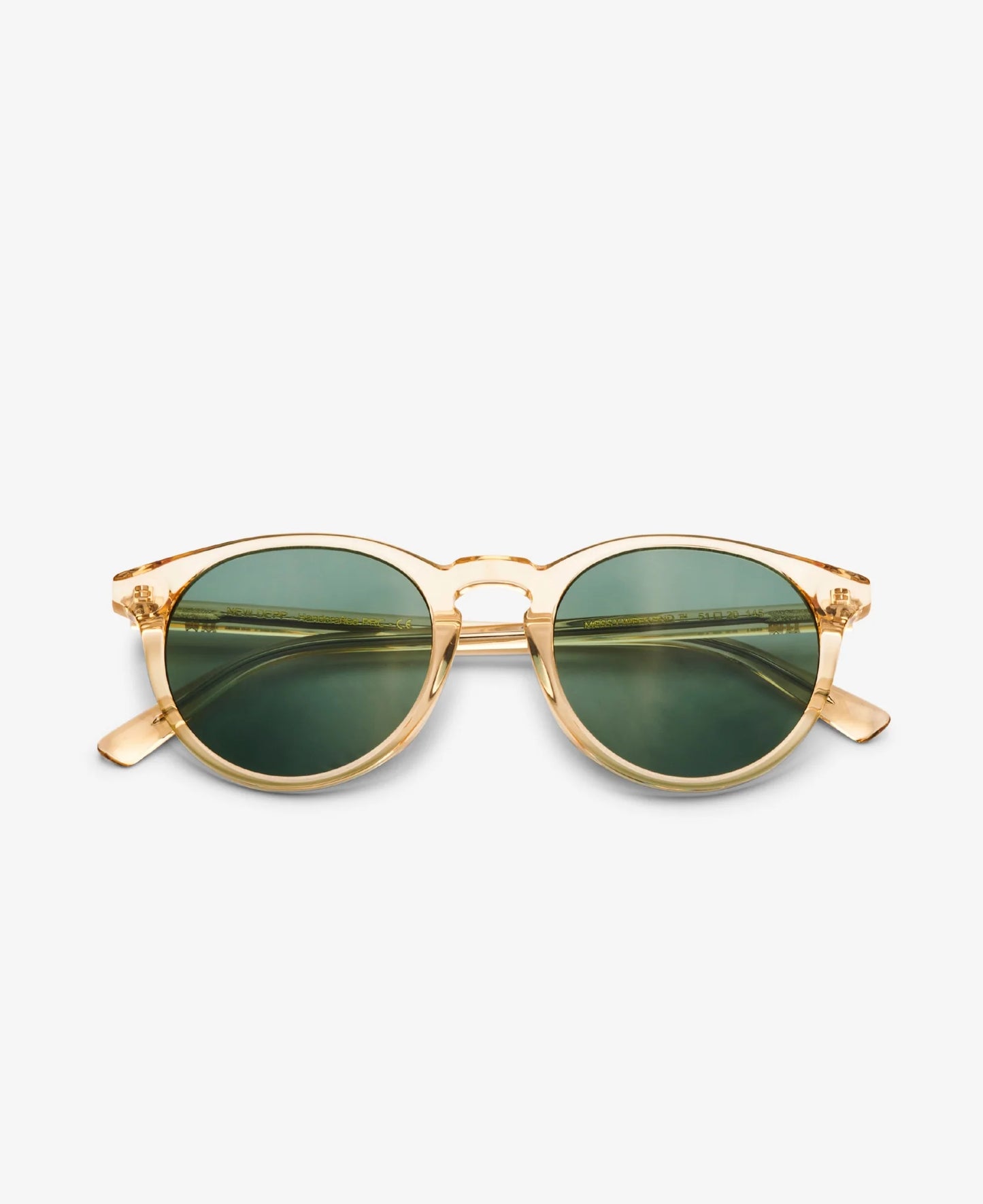 MessyWeekend New Depp Solbriller (Champagne Green)