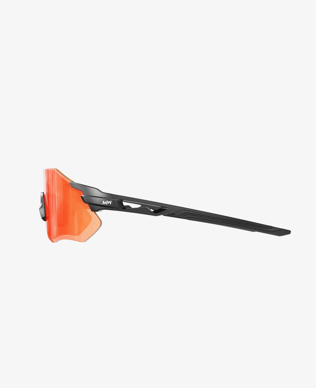 MessyWeekend Sonic Solbriller (Black Orange Mirrored)