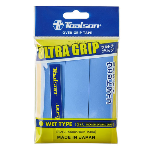 Toalson Ultra Grip 3-pak (Blå) padellife