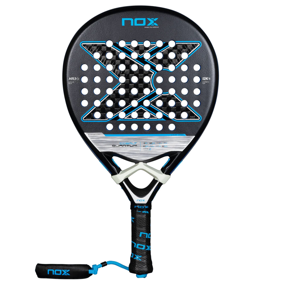 Nox Quantum 12K Cobalt Padelbat