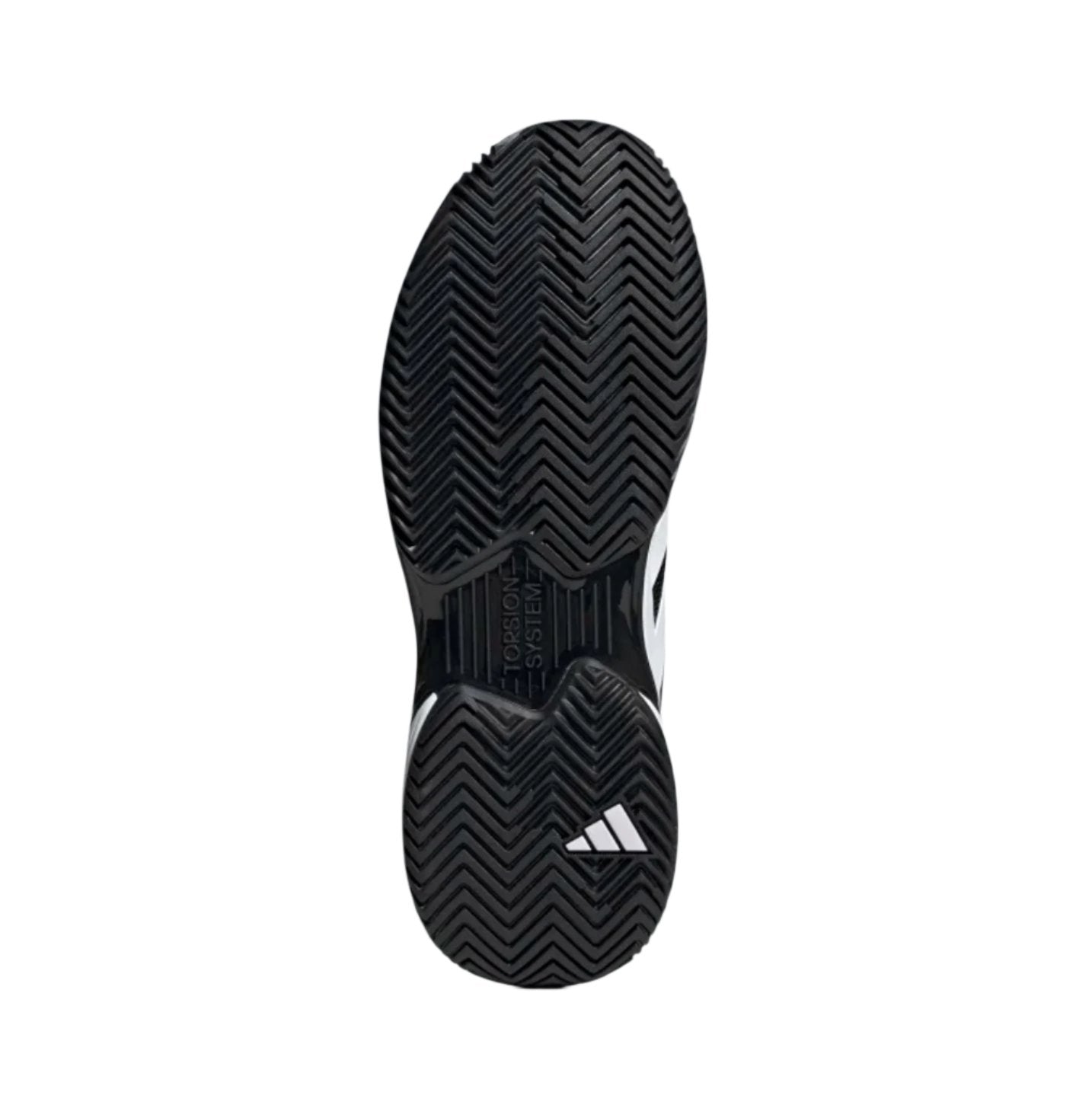 Adidas CourtJam Padelsko (Sort/hvid) - Padellife.dk