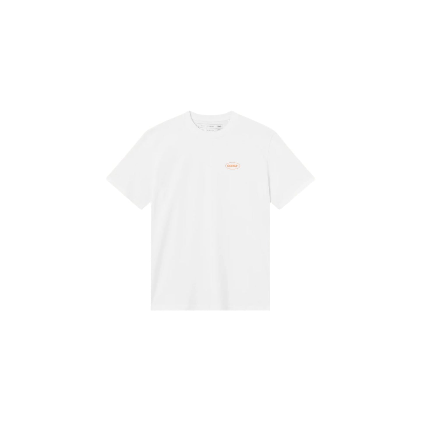 Cuera Relaxed Heavy offcourt T-shirt (Hvid)