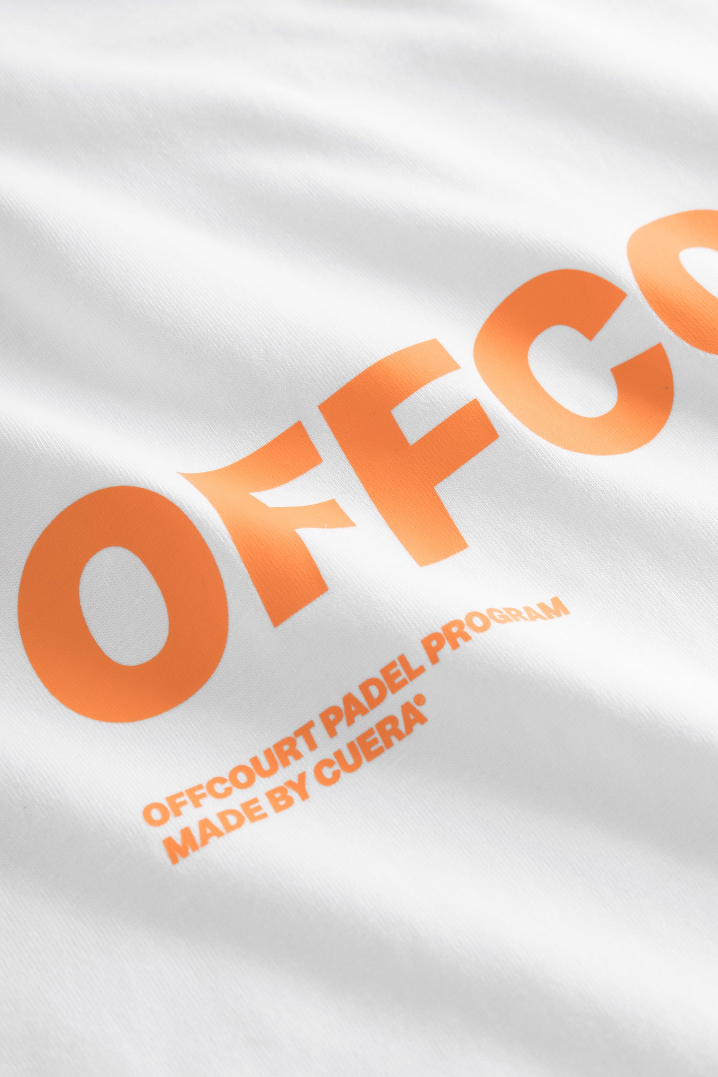 Cuera Relaxed Heavy offcourt T-shirt (Hvid)