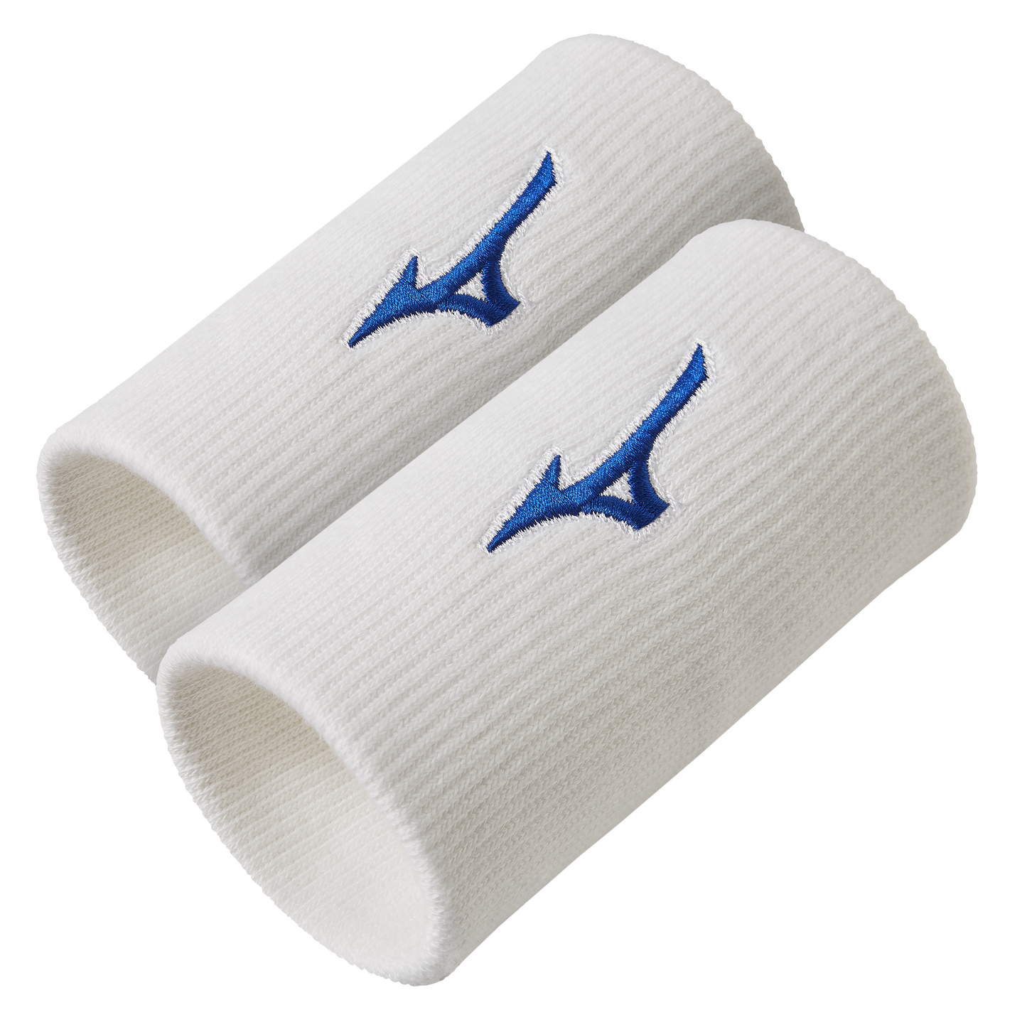 Mizuno Svedbånd Lange (2-Pak, Hvid) - Padellife.dk