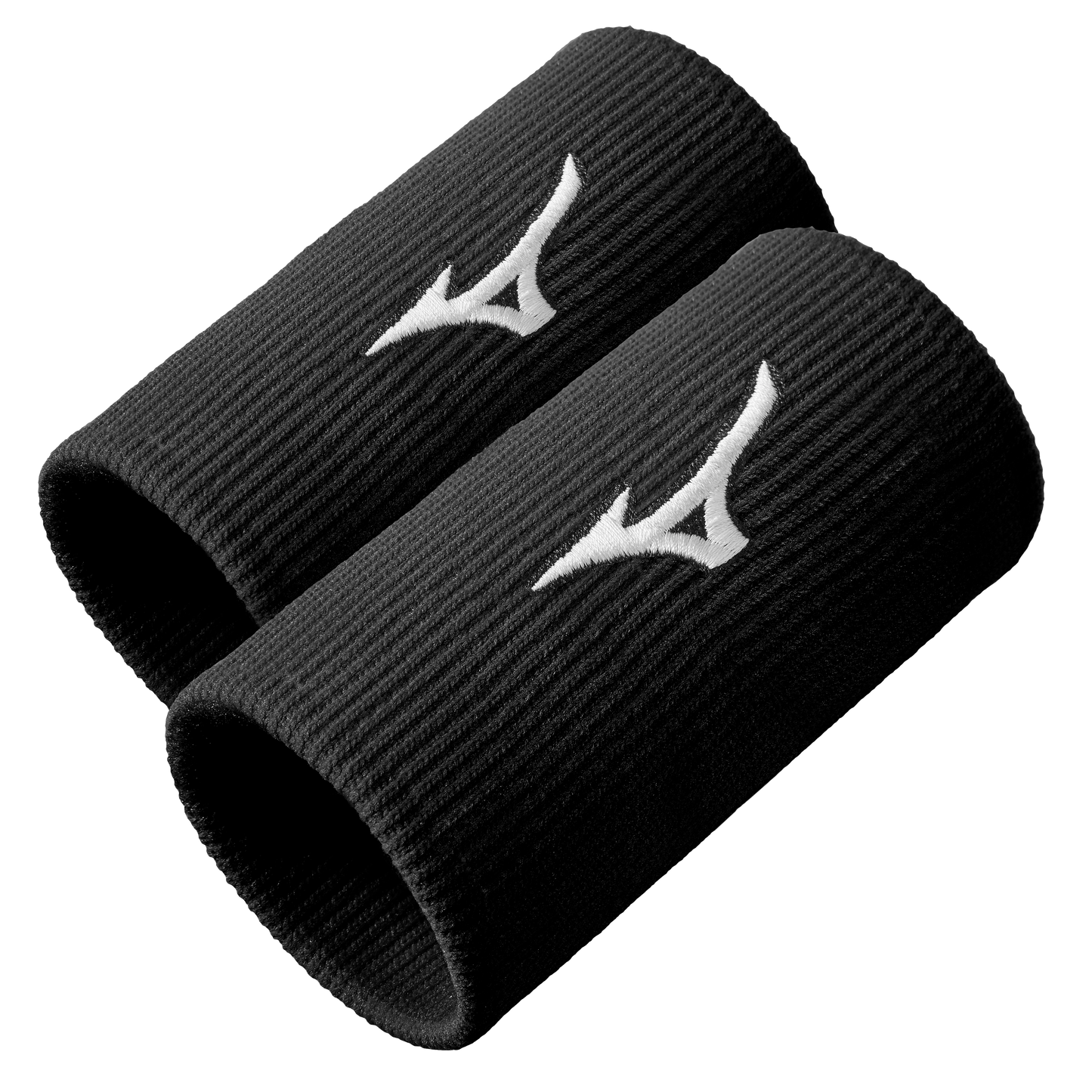 Mizuno Svedbånd Lange (2-Pak, Sort) - Padellife.dk