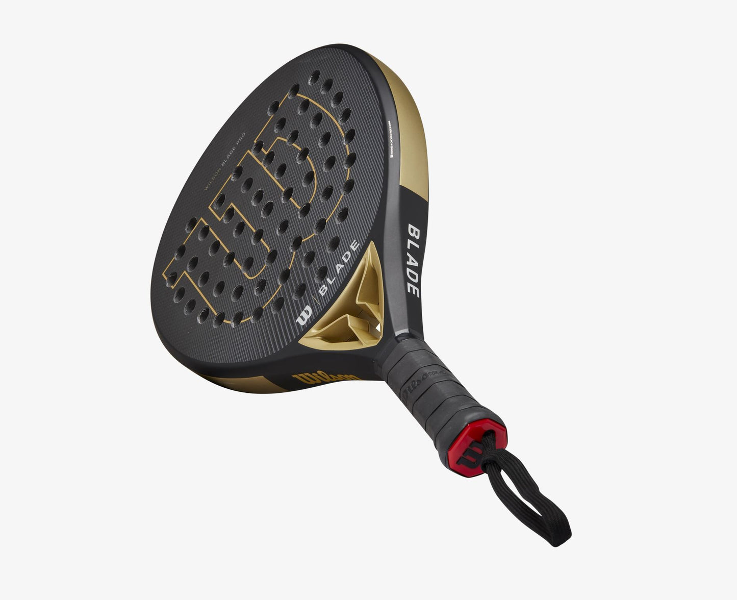 Wilson Blade Pro V2 Padelbat (Black/Gold)