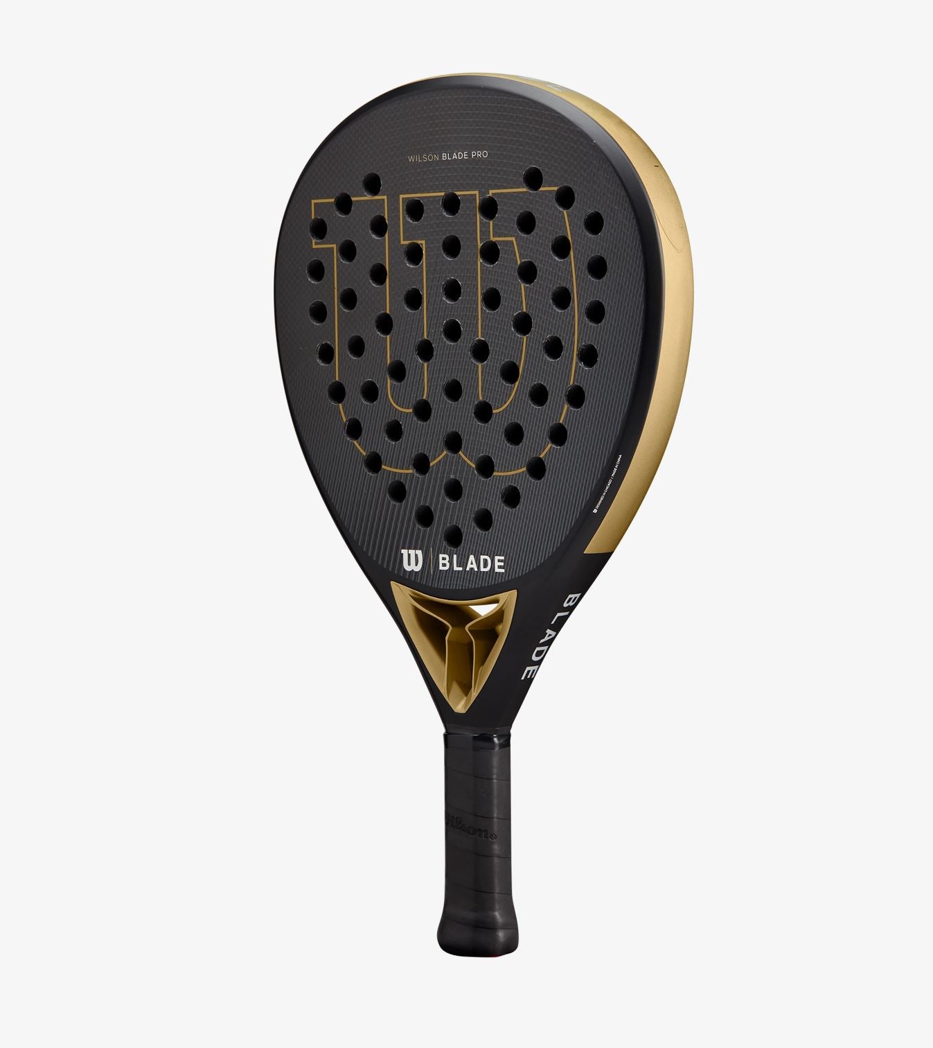 Wilson Blade Pro V2 Padelbat (Black/Gold)