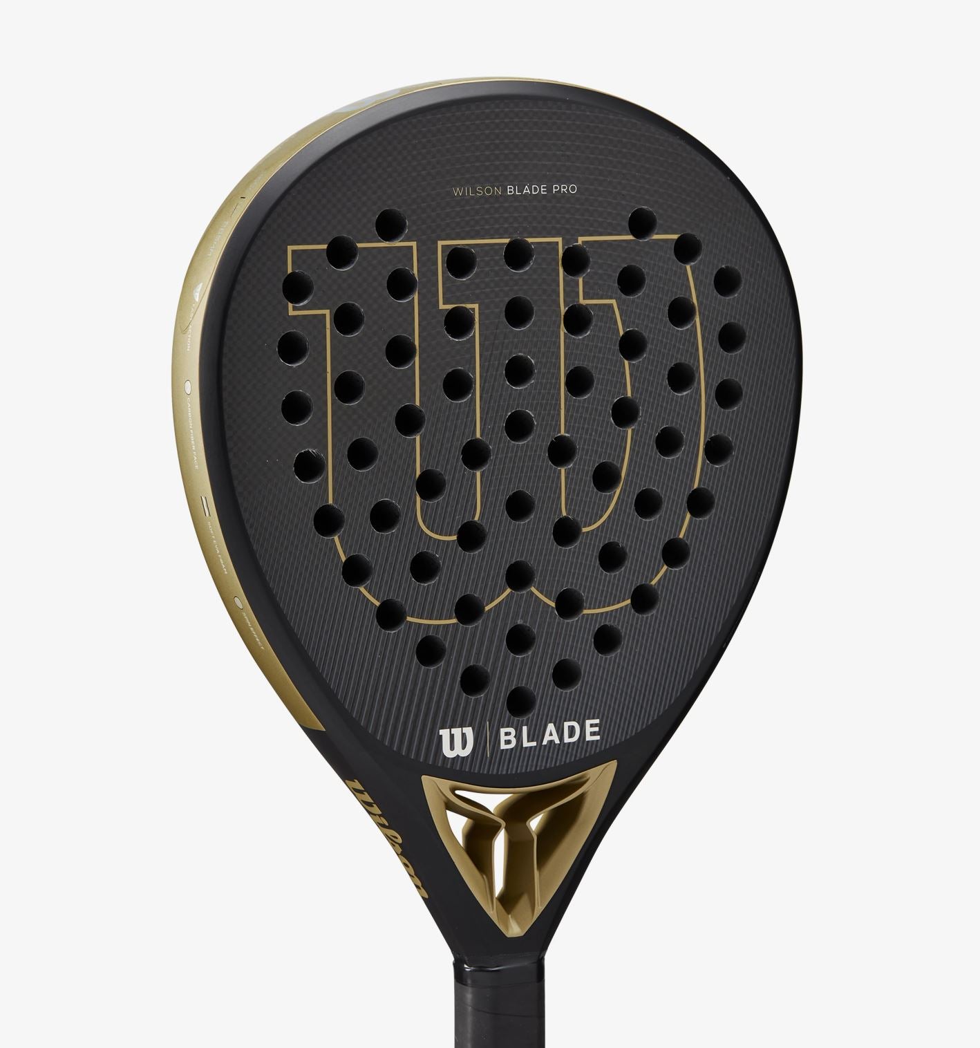Wilson Blade Pro V2 Padelbat (Black/Gold)