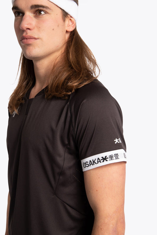 Osaka Men Jersey (Black) - Padellife.dk