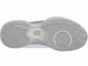 K-Swiss Bigshot Light 4 AC W (Hvid/Grå) Padelsko - Padellife.dk