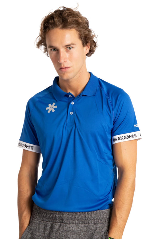 Osaka Men's Polo Jersey (Royal Blue) - Padellife.dk