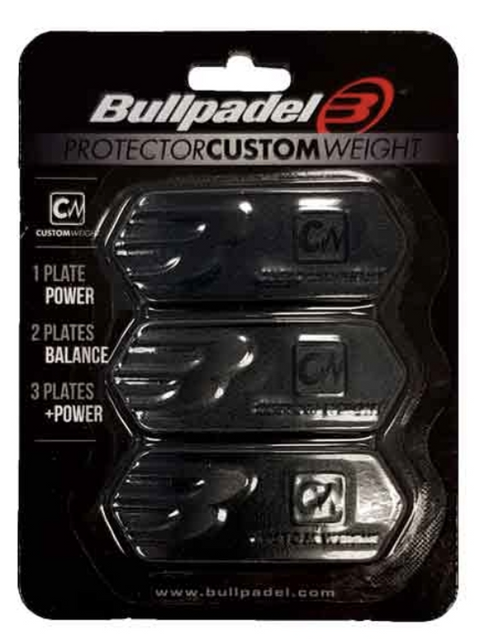Bullpadel Custom Weight (sort) - Padellife.dk