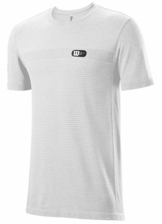 Wilson Bela Crew T-Shirt (Hvid) - Padellife.dk