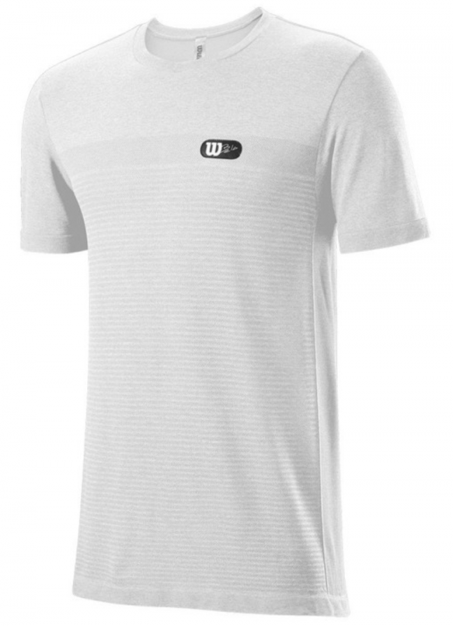 Wilson Bela Crew T-Shirt (Hvid) - Padellife.dk