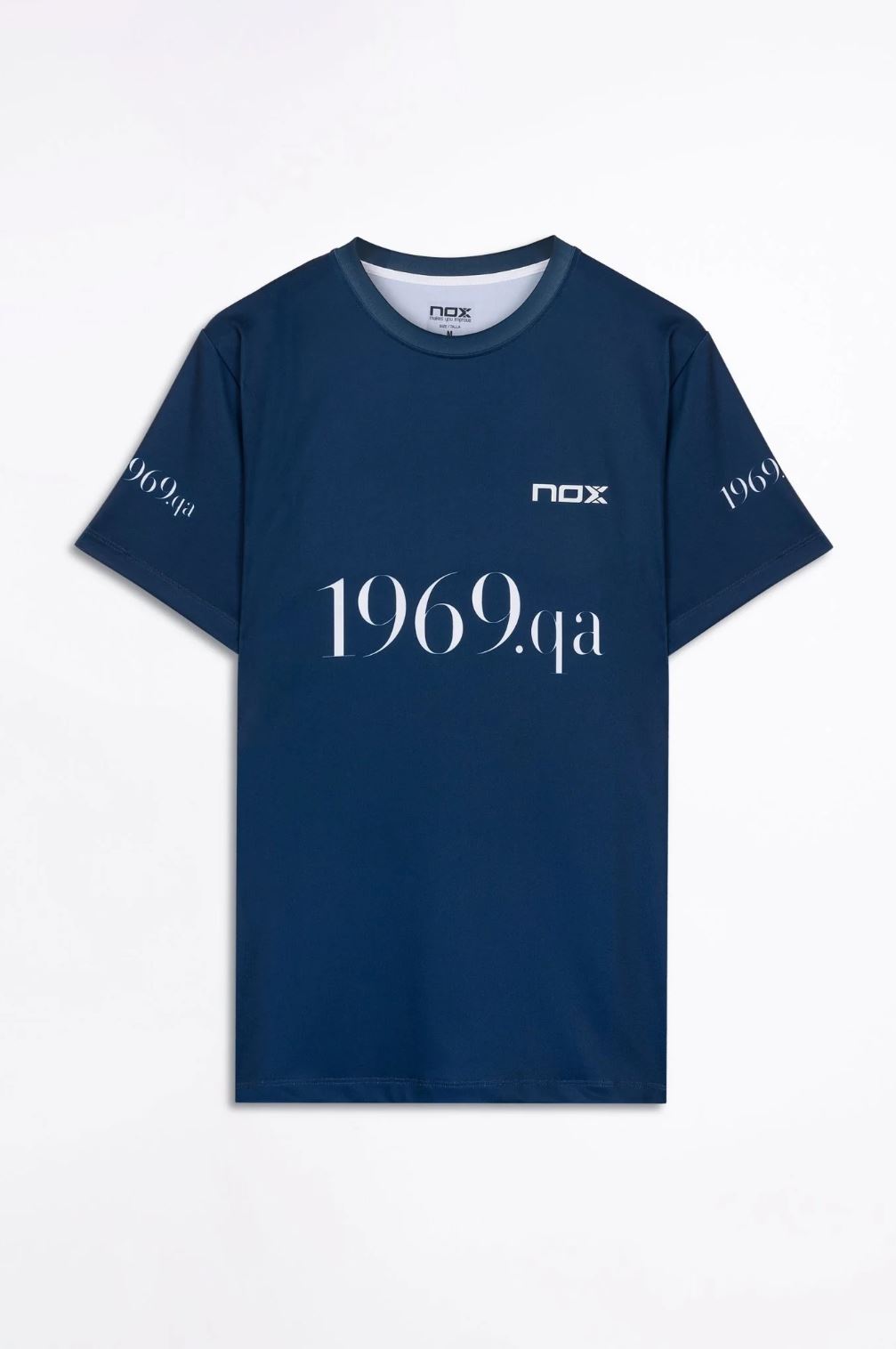 Nox Agustin Tapia Official Padel T-Shirt 2022/23 (Marineblå)