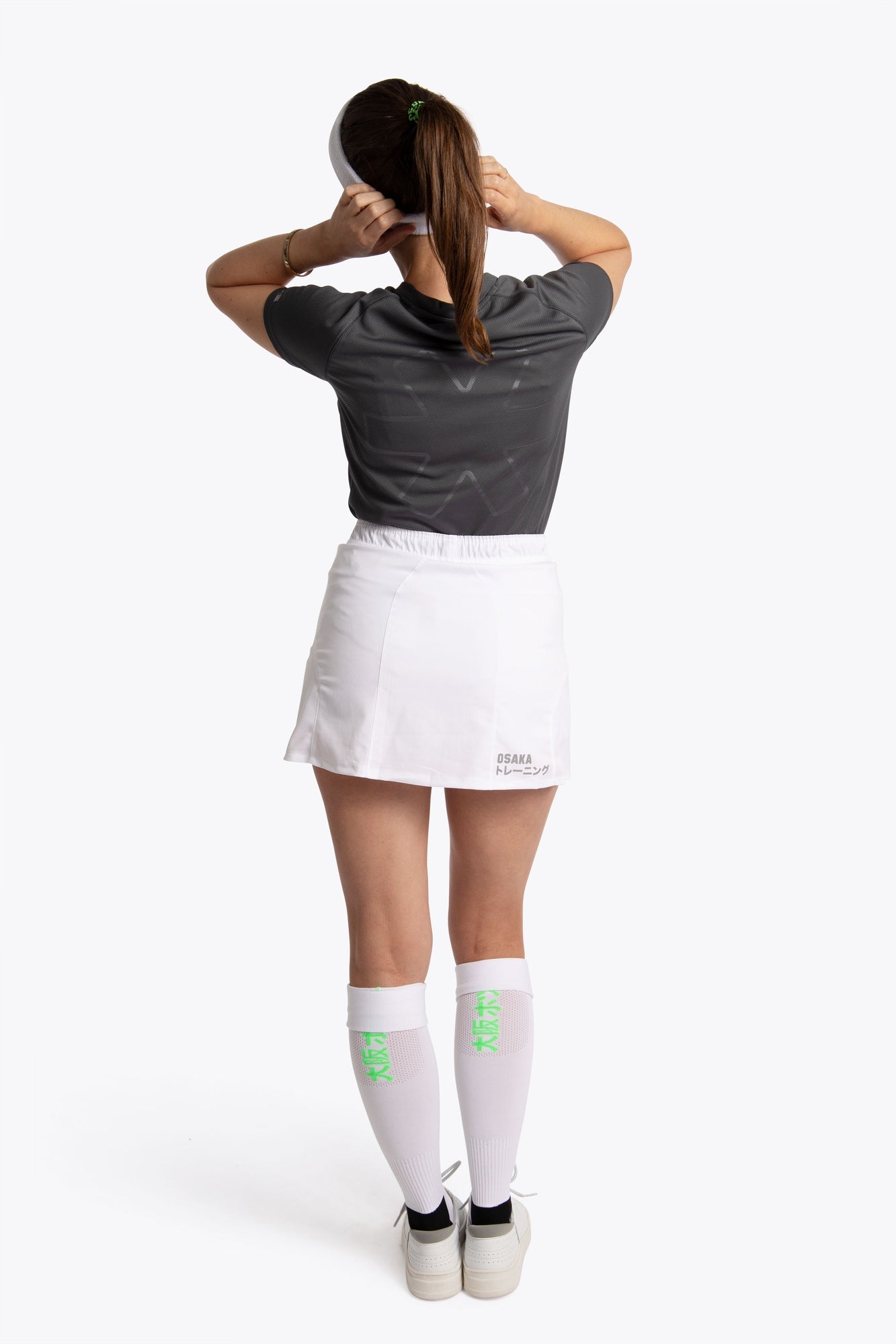 Osaka Women's Training Tee (Dark Grey) - Padellife.dk