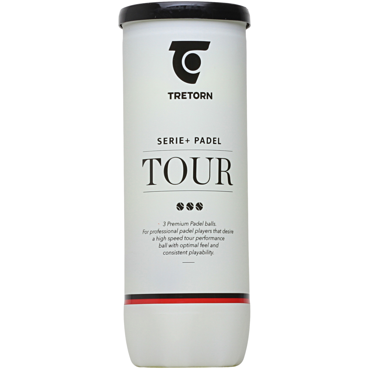 Tretorn Padelbolde (rør med 3 stk) - Padellife.dk