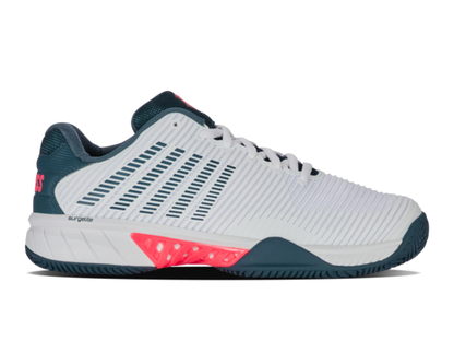 K-Swiss Hypercourt Express 2 Clay (White/Stargazer/Neon Blaze)