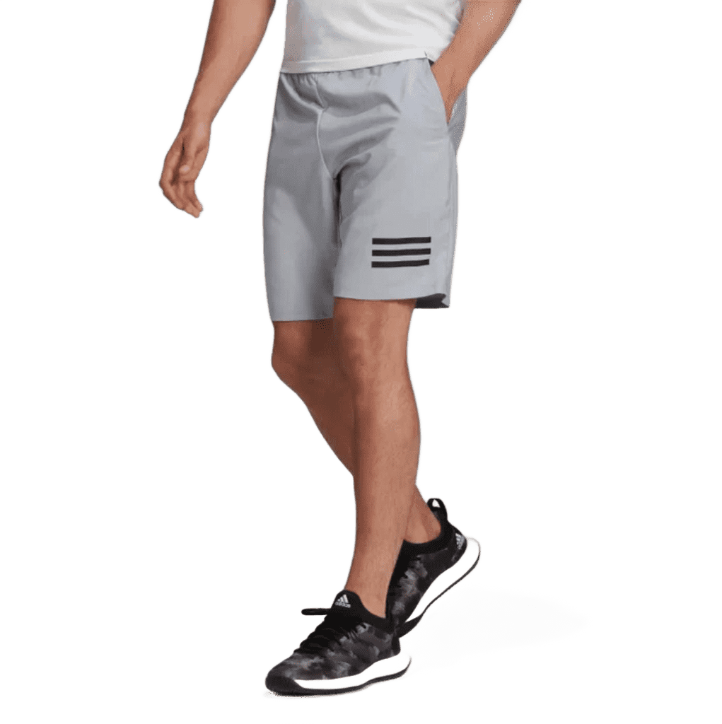 Adidas Club 3-Stripe Shorts (Halsil/Black)