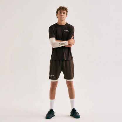 Cuera Oncourt Airy Logo T-shirt (Dark Brown)