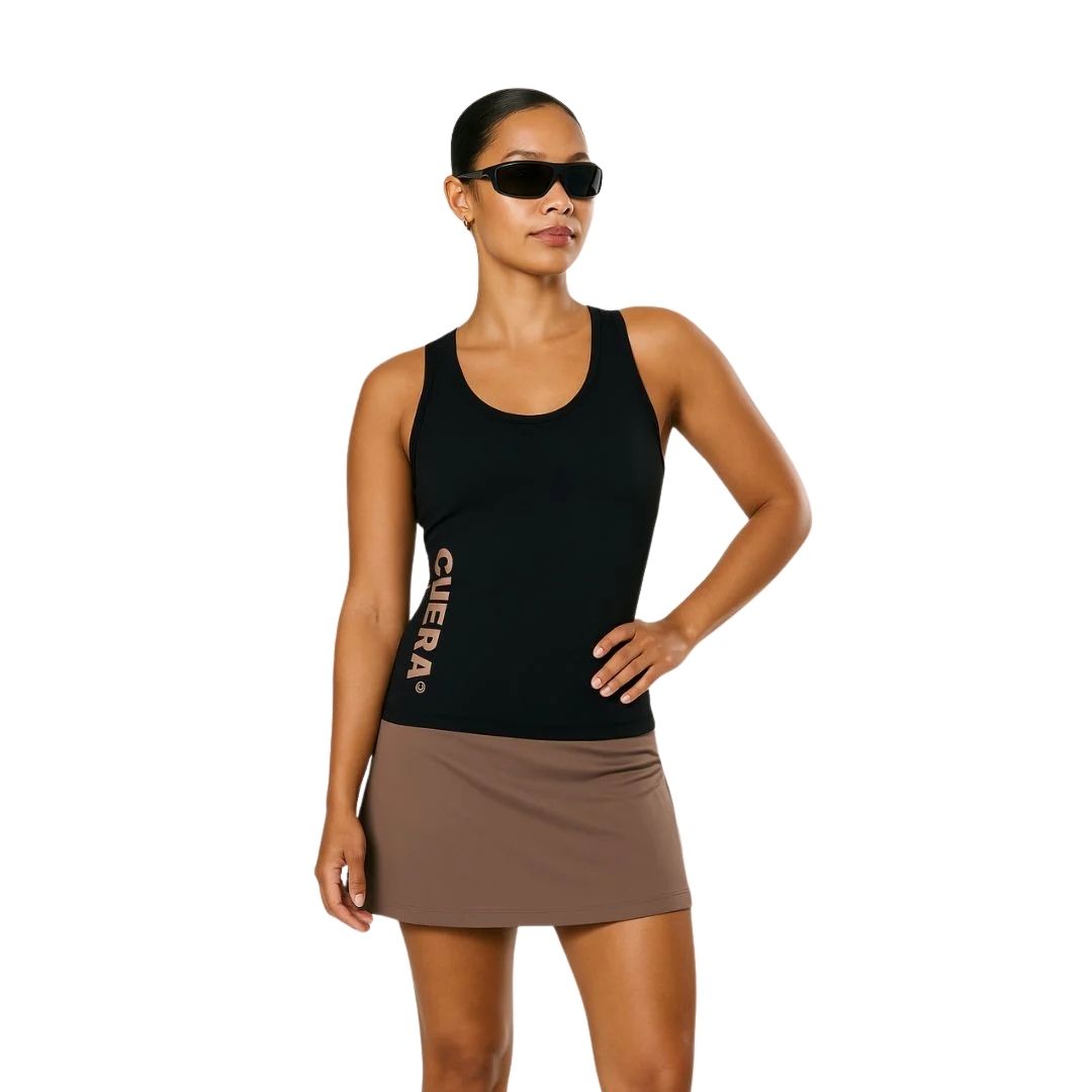 Cuera Oncourt Slim Tank Top (Black)