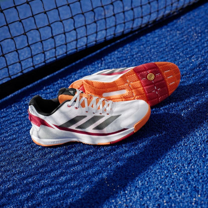 Adidas Crazyquick LS Men (Cloud White/Core Black/Lucid Orange)