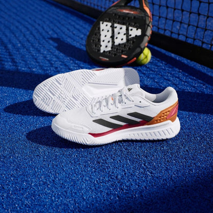 Adidas Courtquick Men (Cloud White/Core Black/Lucid Orange)