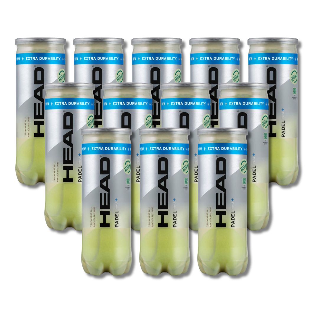 12 rør Head Padel Pro+ Padelbolde