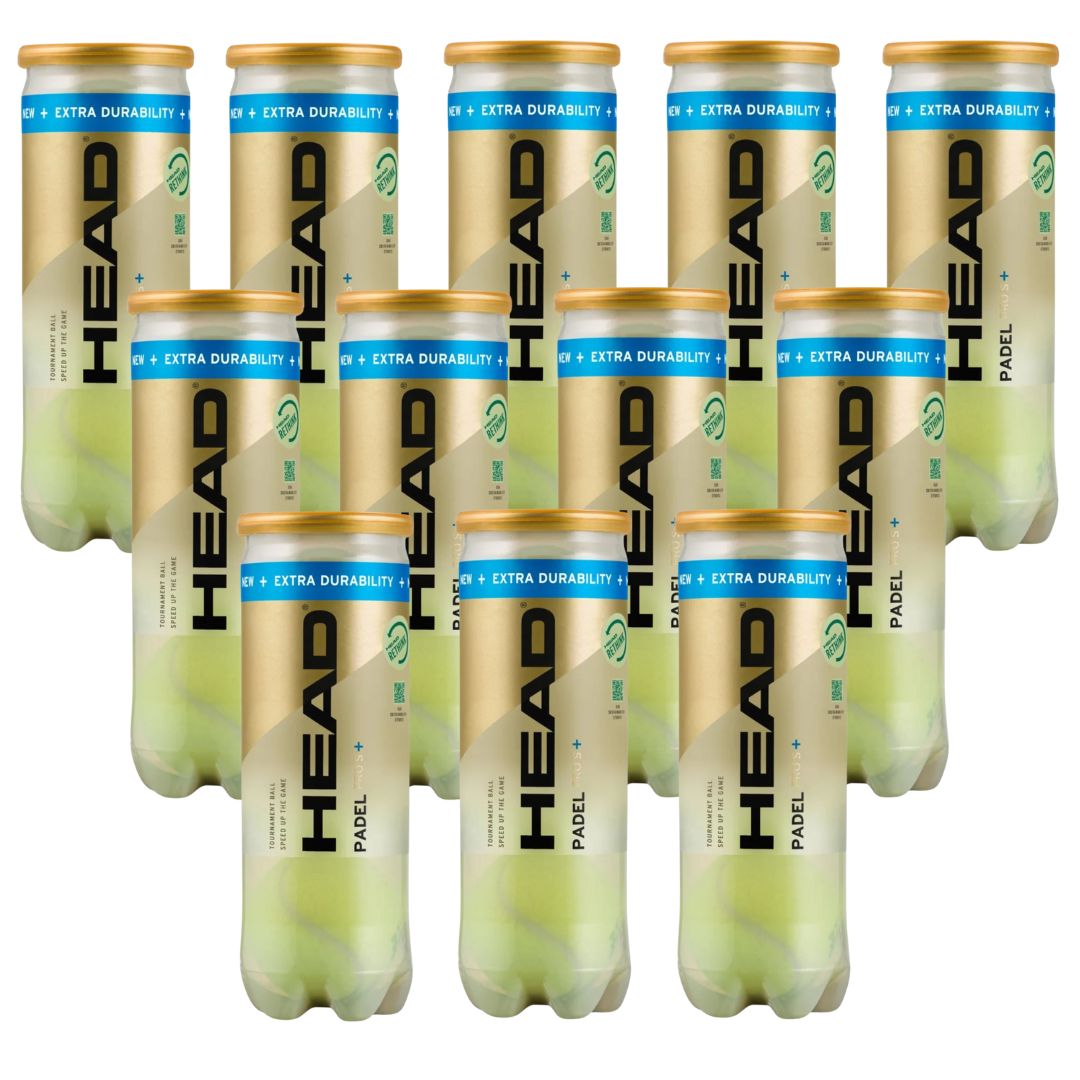 12 rør Head Padel Pro S+