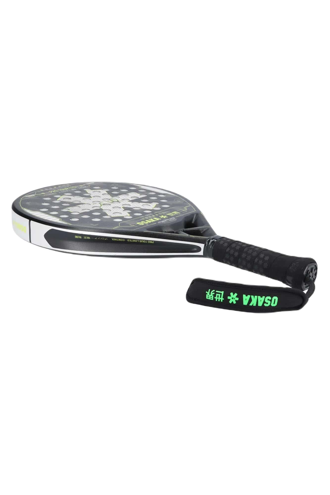 Osaka Pro Tour LTD Control 2023 Padelbat (Grey/Lime)