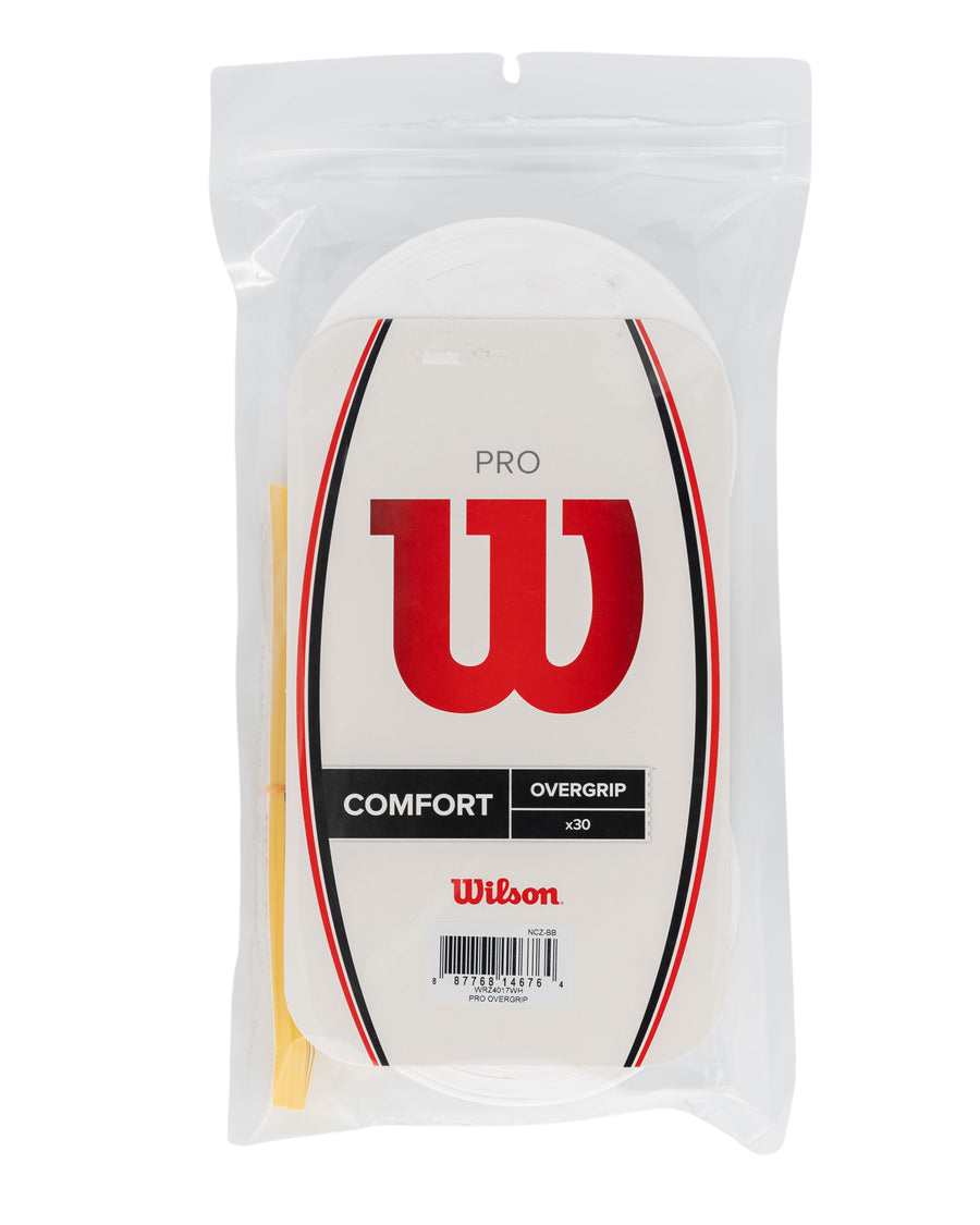 Wilson Pro Overgrip (Hvid, 30-pak)