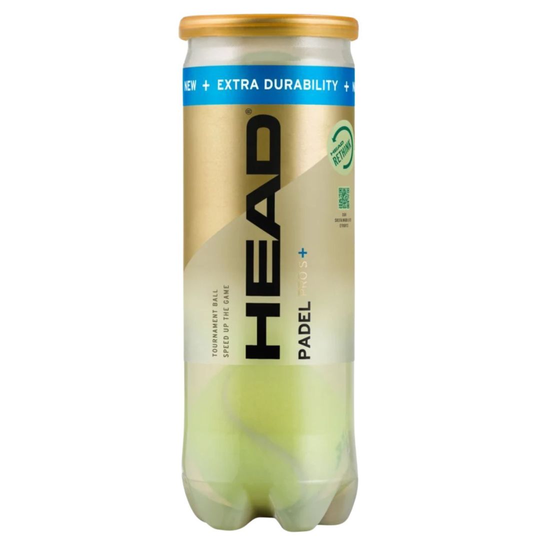 Head Padel Pro S+ Padelbolde (3 stk.) padellife