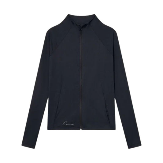 Cuera Active Zip Cardigan (Black)