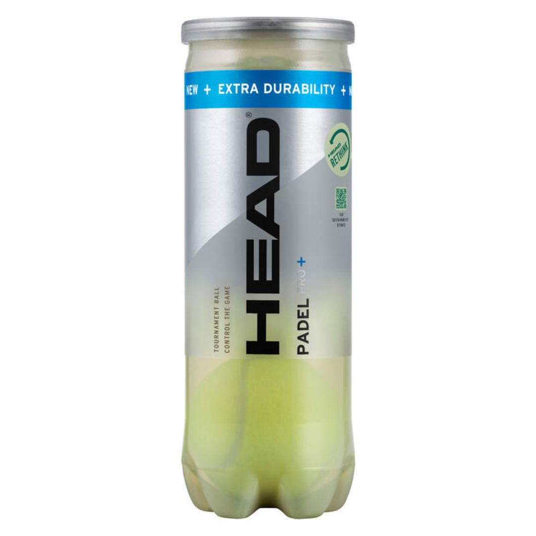 Head Padel Pro+ Padelbolde (3 stk.) padellife