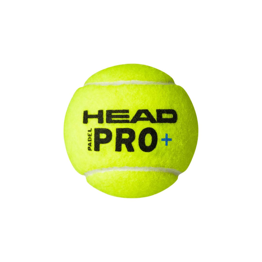 Head Padel Pro+ Padelbolde (3 stk.) padellife