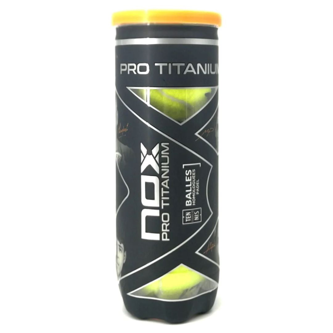 Nox Pro Titanium padelbolde (3 stk.) padellife